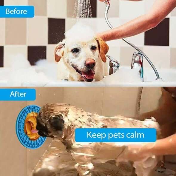 Dog Lick Mat For Bath Grooming