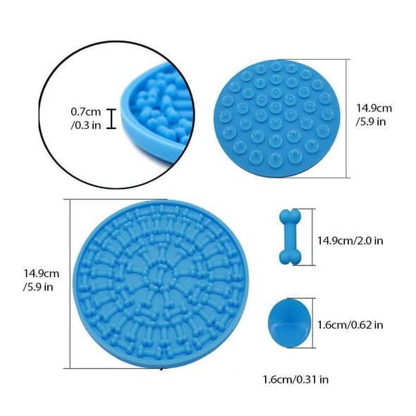 Dog Lick Mat For Bath Grooming
