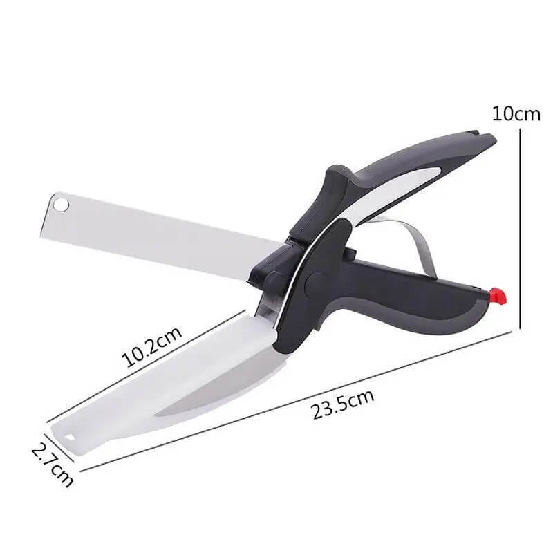 Clever Cutter Kitchen Scissors with Cutting Board