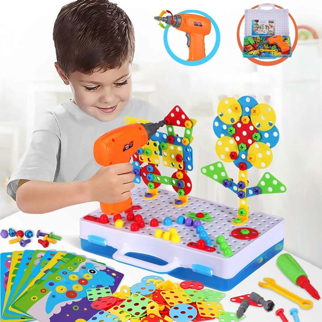 Creative Mosaic Drill Set For Kids